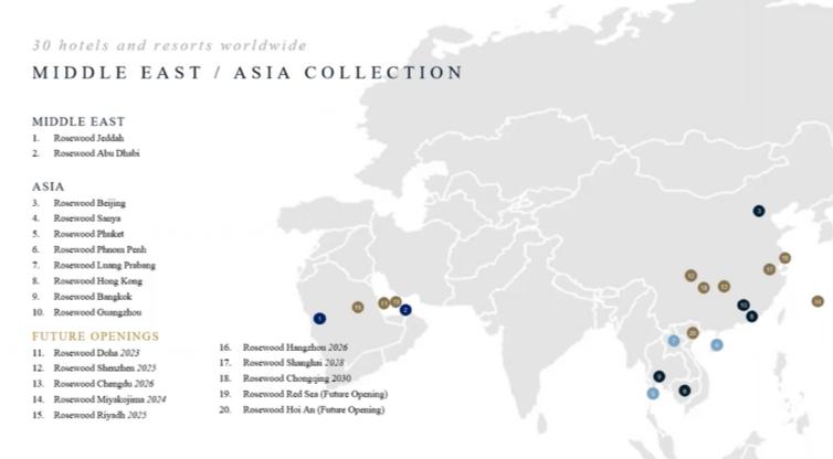 Rosewood Hotels Middle East / Asia Collection