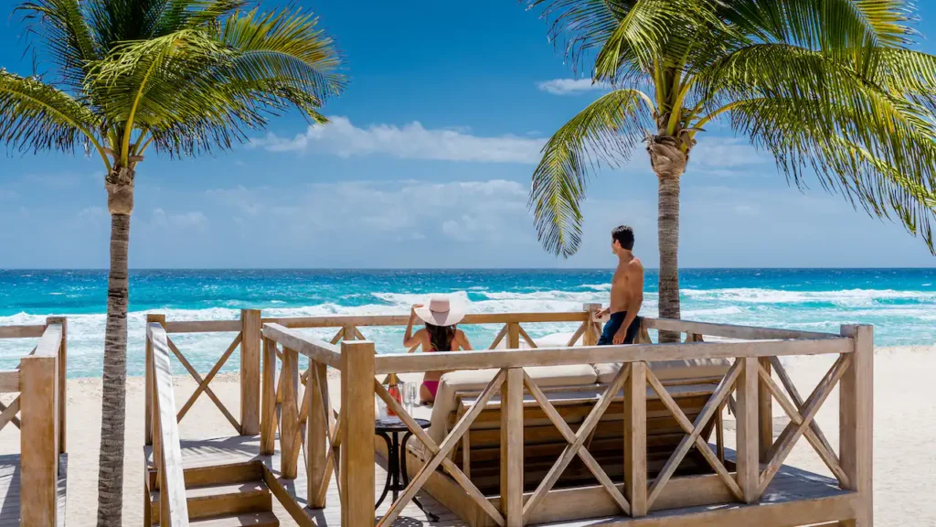 Hyatt Zilara Cancun P249 Beach Cabana Couple.16x9